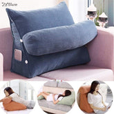 Triangle Sofa Cushion Back Pillow Bed Backrest Office Chair